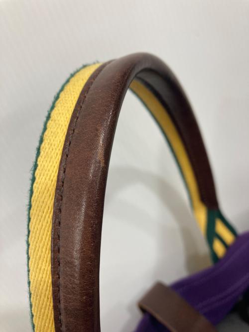 Rugby Ralph Lauren（ラグビーラルフローレン）Rugby Ralph Lauren (ラグビーラルフローレン) トートバッグ パープルの古着・服飾アイテム