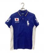 POLO RALPH LAURENポロ・ラルフローレン）の古着「ナンバリングポロシャツ」｜ブルー