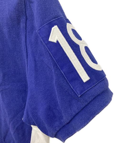 POLO RALPH LAUREN（ポロ・ラルフローレン）POLO RALPH LAUREN (ポロ・ラルフローレン) ナンバリングポロシャツ ブルー サイズ:Mの古着・服飾アイテム