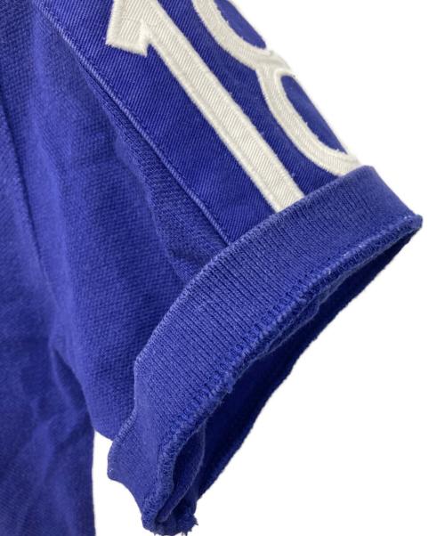 POLO RALPH LAUREN（ポロ・ラルフローレン）POLO RALPH LAUREN (ポロ・ラルフローレン) ナンバリングポロシャツ ブルー サイズ:Mの古着・服飾アイテム