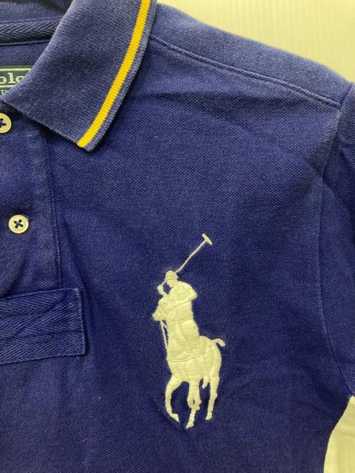 POLO RALPH LAUREN（ポロ・ラルフローレン）POLO RALPH LAUREN (ポロ・ラルフローレン) ナンバリングポロシャツ ブルー サイズ:Mの古着・服飾アイテム