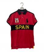 POLO RALPH LAURENポロ・ラルフローレン）の古着「ビッグポニーポロシャツ」｜レッド