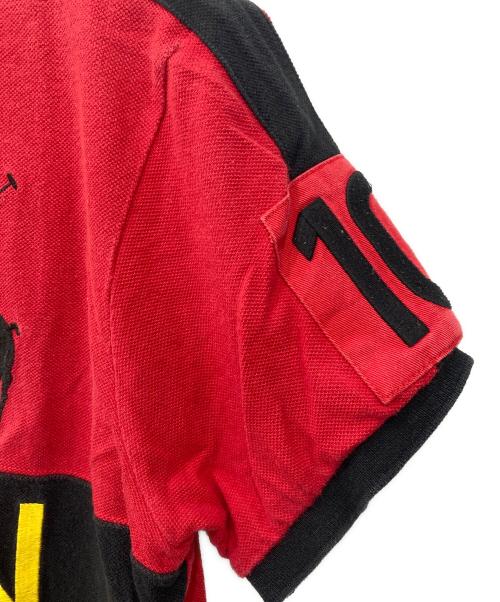 POLO RALPH LAUREN（ポロ・ラルフローレン）POLO RALPH LAUREN (ポロ・ラルフローレン) ビッグポニーポロシャツ レッド サイズ:Mの古着・服飾アイテム