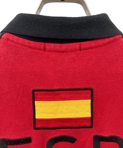 POLO RALPH LAUREN（ポロ・ラルフローレン）POLO RALPH LAUREN (ポロ・ラルフローレン) ビッグポニーポロシャツ レッド サイズ:Mの古着・服飾アイテム