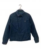 POLO RALPH LAURENポロ・ラルフローレン）の古着「スイングトップ」｜ネイビー