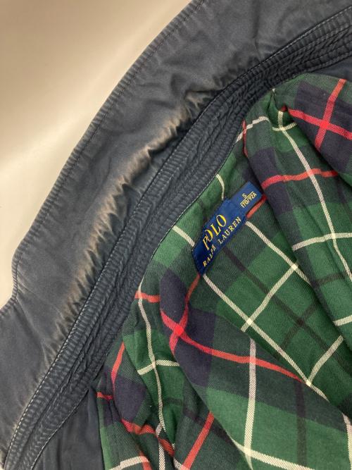 POLO RALPH LAUREN（ポロ・ラルフローレン）POLO RALPH LAUREN (ポロ・ラルフローレン) スイングトップ ネイビー サイズ:Sの古着・服飾アイテム