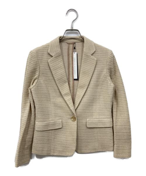 ANAYI（アナイ）ANAYI (アナイ) リネン混シングルサマージャケット ベージュ サイズ:36 未使用品の古着・服飾アイテム