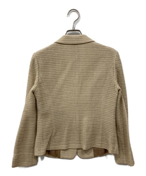 ANAYI（アナイ）ANAYI (アナイ) リネン混シングルサマージャケット ベージュ サイズ:36 未使用品の古着・服飾アイテム
