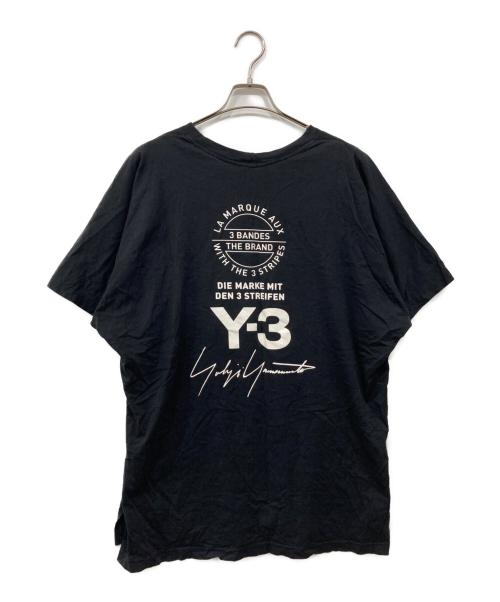 Y-3（ワイスリー）Y-3 (ワイスリー) オーバーサイズTシャツ ブラック サイズ:Lの古着・服飾アイテム