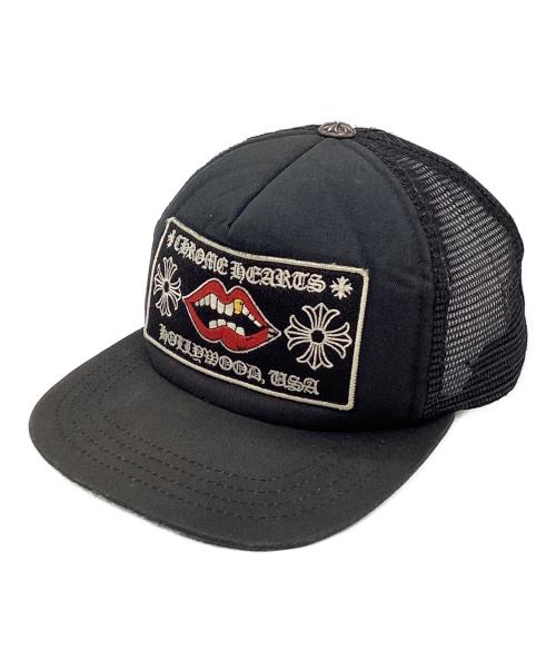 CHROME HEARTS（クロムハーツ）CHROME HEARTS (クロムハーツ) MATTY BOY チョンパー トラッカーキャップ ブラック サイズ:ONE SIZE (53-60)の古着・服飾アイテム