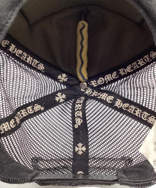CHROME HEARTS（クロムハーツ）CHROME HEARTS (クロムハーツ) MATTY BOY チョンパー トラッカーキャップ ブラック サイズ:ONE SIZE (53-60)の古着・服飾アイテム