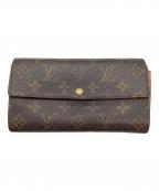 LOUIS VUITTONルイ ヴィトン）の古着「長財布」｜ブラウン