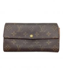 LOUIS VUITTON（ルイ ヴィトン）の古着「長財布」｜ブラウン