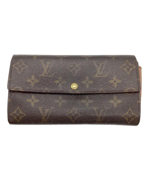 LOUIS VUITTON（ルイ ヴィトン）LOUIS VUITTON (ルイ ヴィトン) 長財布 ブラウンの古着・服飾アイテム