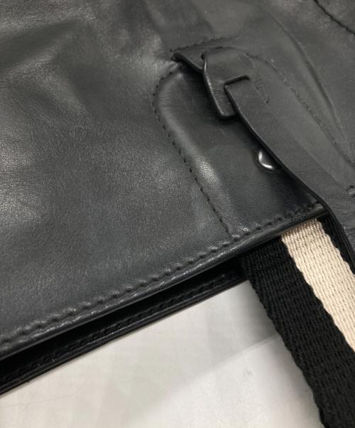 BALLY（バリー）BALLY (バリー) 2WAYレザートートバッグ ブラックの古着・服飾アイテム