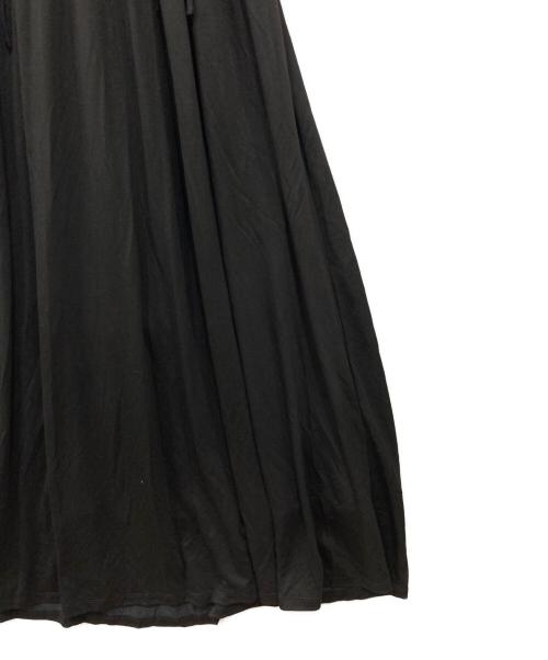 darich（ダーリッチ）Darich (ダーリッチ) エッジデザインカットロングワンピース ブラック サイズ:Freeの古着・服飾アイテム