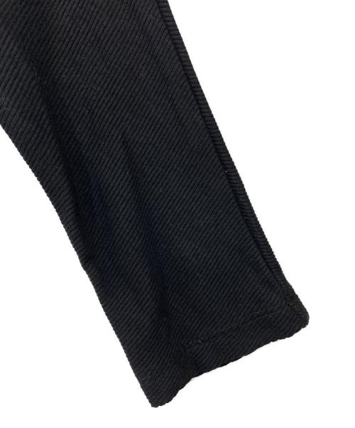 darich（ダーリッチ）Darich (ダーリッチ) エッジデザインカットロングワンピース ブラック サイズ:Freeの古着・服飾アイテム