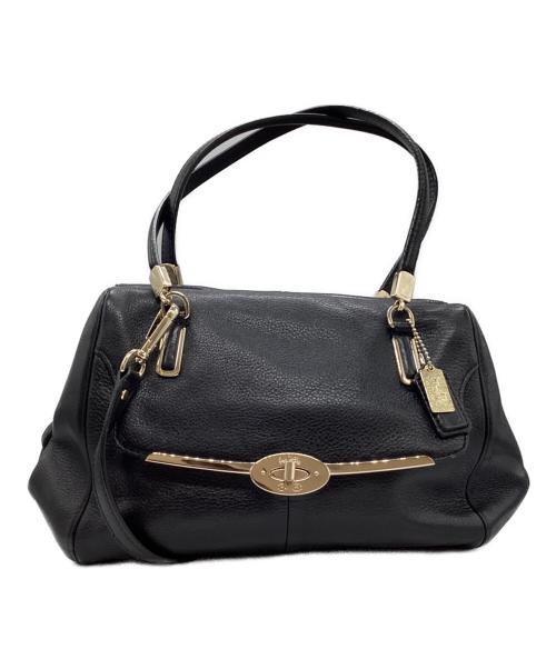 COACH（コーチ）COACH (コーチ) 2WAY マディソン ハンドバッグ ブラックの古着・服飾アイテム