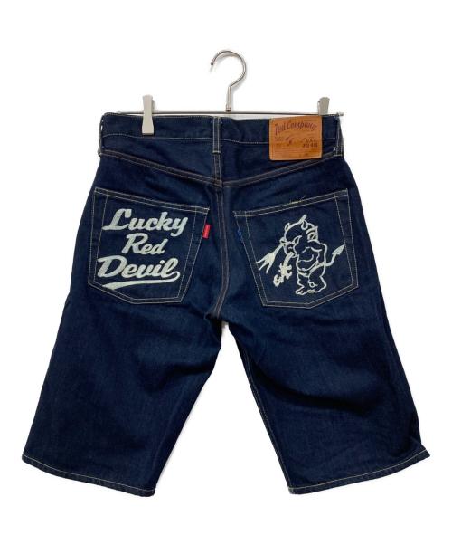 TED COMPANY（テッドカンパニー）TED COMPANY (テッドカンパニー) TEDMAN デニムハーフパンツ インディゴ サイズ:SIZE 71cm (W28)の古着・服飾アイテム