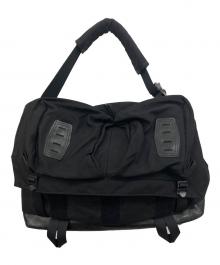 PORTER（ポーター）の古着「ウィルダネスサイクル  メッセンジャーバッグ（L）」｜ブラック