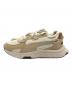 PUMA (プーマ) EMMI (エミ) 別注スニーカー ベージュ×ホワイト サイズ:24.5 未使用品：5000円
