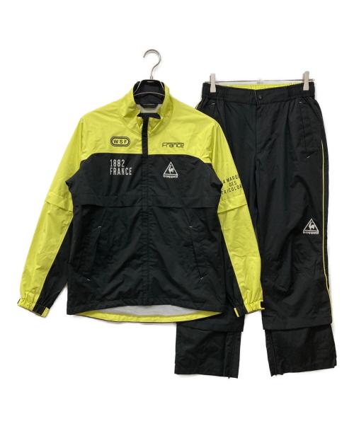 le coq sportif（ルコックスポルティフ）le coq sportif (ルコックスポルティフ) セットアップ イエロー×ブラック サイズ:Mの古着・服飾アイテム