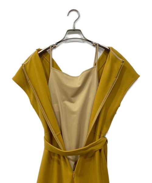 ANAYI（アナイ）ANAYI (アナイ) ノースリーブワンピース イエロー サイズ:36の古着・服飾アイテム