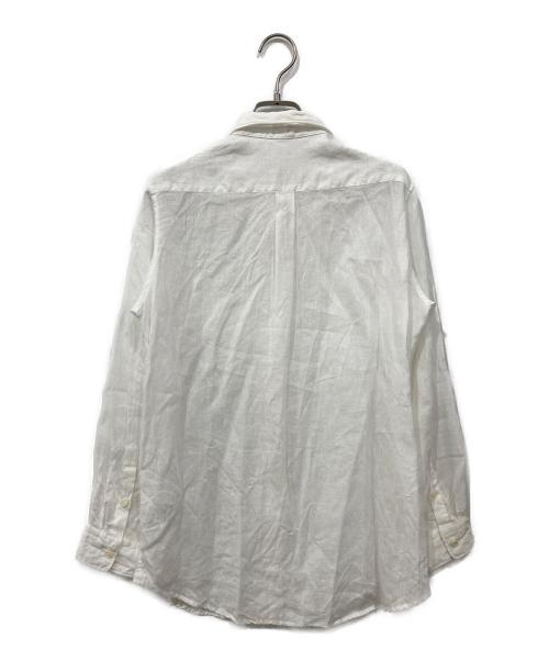 MUSE de Deuxieme Classe（ミューズ ドゥーズィエム クラス）MUSE de Deuxieme Classe (ミューズ ドゥーズィエム クラス) LINEN ワイヤーウォッシュシャツ ホワイト サイズ:Freeの古着・服飾アイテム