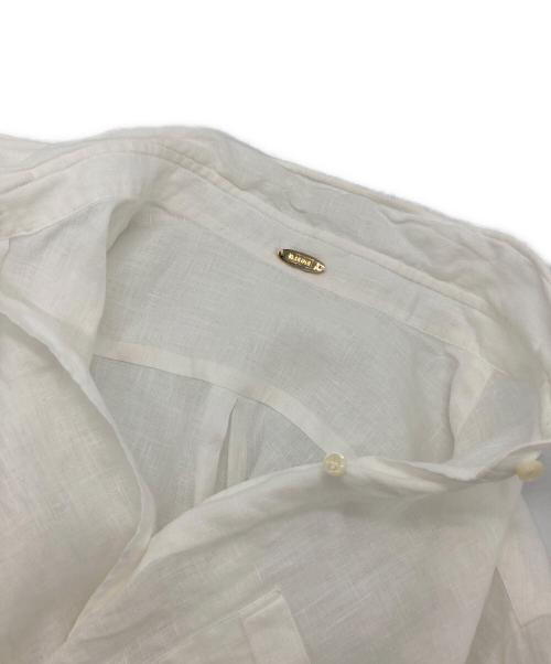 MUSE de Deuxieme Classe（ミューズ ドゥーズィエム クラス）MUSE de Deuxieme Classe (ミューズ ドゥーズィエム クラス) LINEN ワイヤーウォッシュシャツ ホワイト サイズ:Freeの古着・服飾アイテム