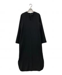 VERMEIL par iena（ヴェルメイユ パー イエナ）の古着「vネックワンピース」｜ブラック