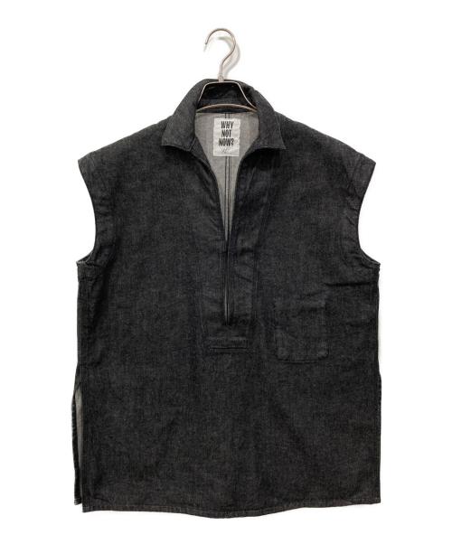 CHAOS（カオス）Chaos (カオス) WHY NOT NOW バナックシャツ グレー サイズ:Freeの古着・服飾アイテム