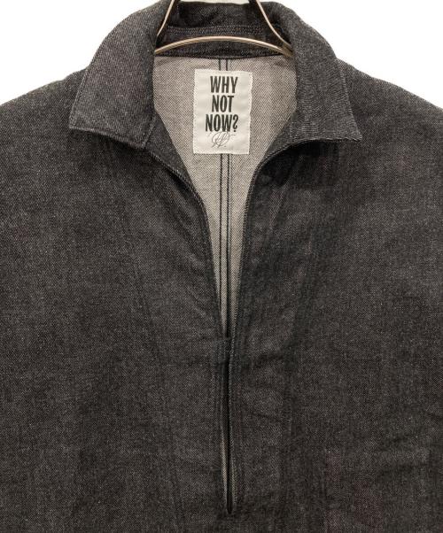 CHAOS（カオス）Chaos (カオス) WHY NOT NOW バナックシャツ グレー サイズ:Freeの古着・服飾アイテム