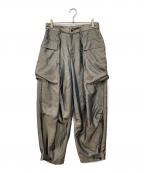 journal standard luxeジャーナルスタンダード ラックス）の古着「ヴィンテージツイル カーゴパンツ」｜カーキ