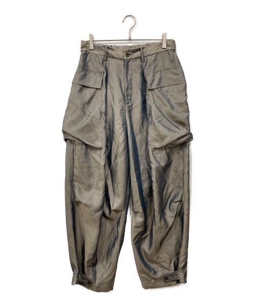 journal standard luxe（ジャーナルスタンダード ラックス）JOURNAL STANDARD LUXE (ジャーナルスタンダード ラックス) ヴィンテージツイル カーゴパンツ カーキ サイズ:Freeの古着・服飾アイテム