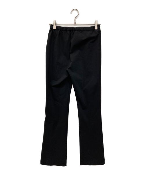 LE PHIL（ル フィル）LE PHIL (ル フィル) ハイストレッチフロントスリットパンツ ブラック サイズ:1の古着・服飾アイテム