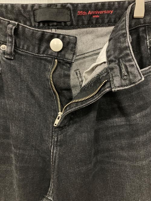 RED CARD（レッドカード）RED CARD (レッドカード) ワイドデニムパンツ ブラック サイズ:25の古着・服飾アイテム
