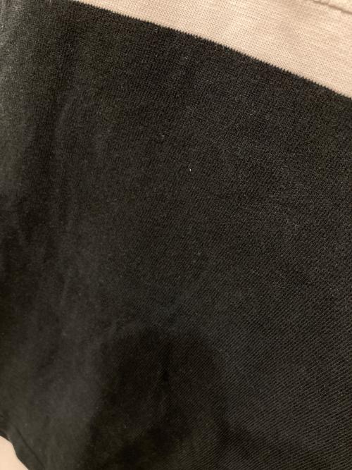 POLO RALPH LAUREN（ポロ・ラルフローレン）POLO RALPH LAUREN (ポロ・ラルフローレン) フーデッドラガーシャツ ブラック×ホワイト サイズ:Sの古着・服飾アイテム
