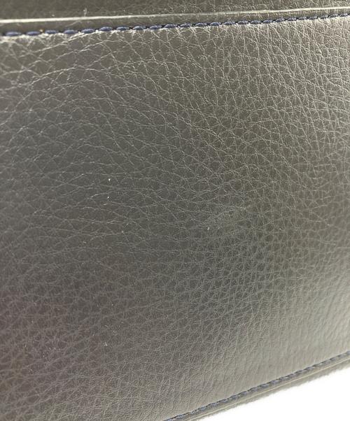 COACH（コーチ）COACH (コーチ) ソフトレザートートバッグ ネイビーの古着・服飾アイテム