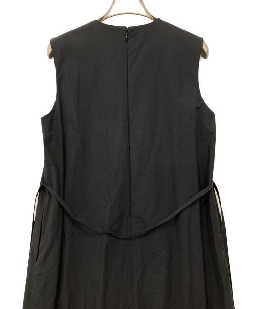 UNITED ARROWS（ユナイテッドアローズ）UNITED ARROWS (ユナイテッドアローズ) キーネック マキシワンピース ブラック サイズ:36の古着・服飾アイテム