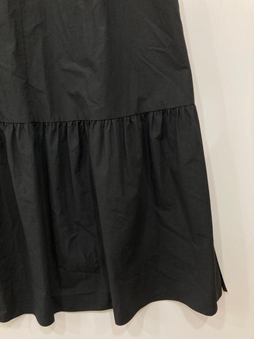 UNITED ARROWS（ユナイテッドアローズ）UNITED ARROWS (ユナイテッドアローズ) キーネック マキシワンピース ブラック サイズ:36の古着・服飾アイテム
