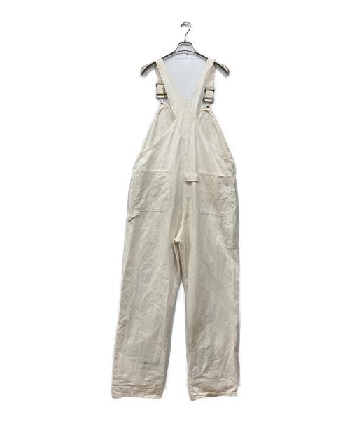 USED（ユーズド）USED (ユーズド) ヴィンテージオーバーオール ホワイト サイズ:不明の古着・服飾アイテム