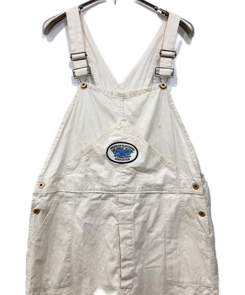 USED（ユーズド）USED (ユーズド) ヴィンテージオーバーオール ホワイト サイズ:不明の古着・服飾アイテム