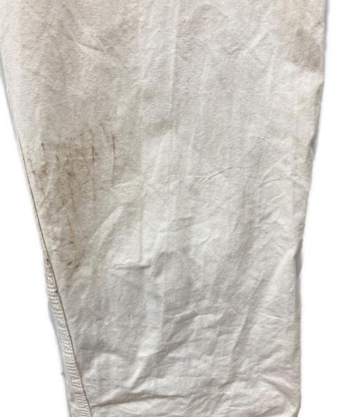 USED（ユーズド）USED (ユーズド) ヴィンテージオーバーオール ホワイト サイズ:不明の古着・服飾アイテム