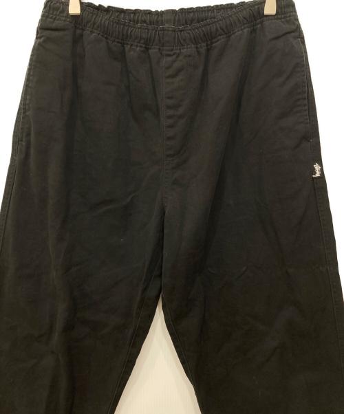 stussy（ステューシー）stussy (ステューシー) コットンパンツ ブラック サイズ:Mの古着・服飾アイテム