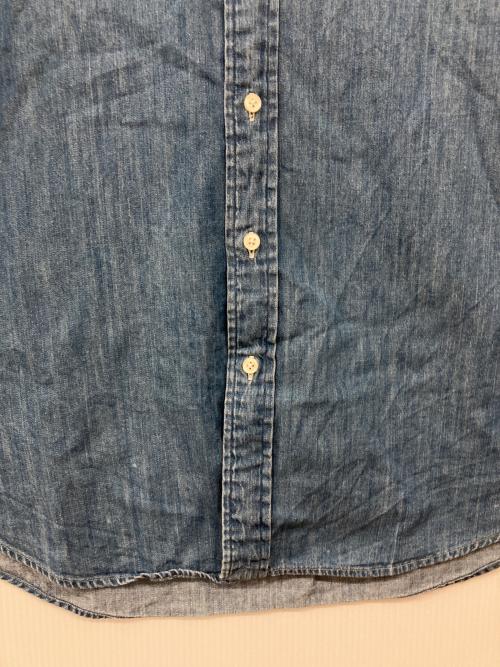 POLO RALPH LAUREN（ポロ・ラルフローレン）POLO RALPH LAUREN (ポロ・ラルフローレン) デニムシャツ インディゴ サイズ:Lの古着・服飾アイテム