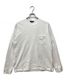 COMME des GARCONS HOMME（コムデギャルソン オム）の古着「ロングスリーブカットソー」｜ホワイト