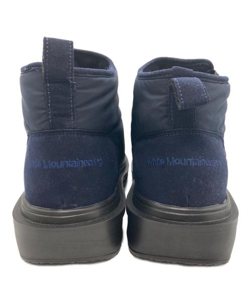 WHITE MOUNTAINEERING（ホワイトマウンテ二アニング）WHITE MOUNTAINEERING (ホワイトマウンテ二アニング) SUBU (スブ) ジップアップブーツ ネイビー サイズ:28の古着・服飾アイテム