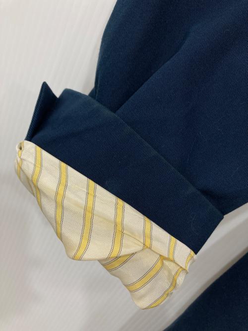 ETRO（エトロ）ETRO (エトロ) コットン3Bテーラードジャケット ネイビー サイズ:48の古着・服飾アイテム