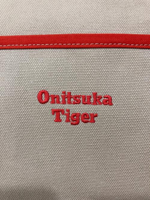 Onitsuka Tiger（オニツカタイガー）Onitsuka Tiger (オニツカタイガー) トートバッグ ベージュ×オレンジ 未使用品の古着・服飾アイテム