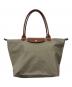 LONGCHAMP（ロンシャン）の古着「プリアージュトートバッグ」｜グレー